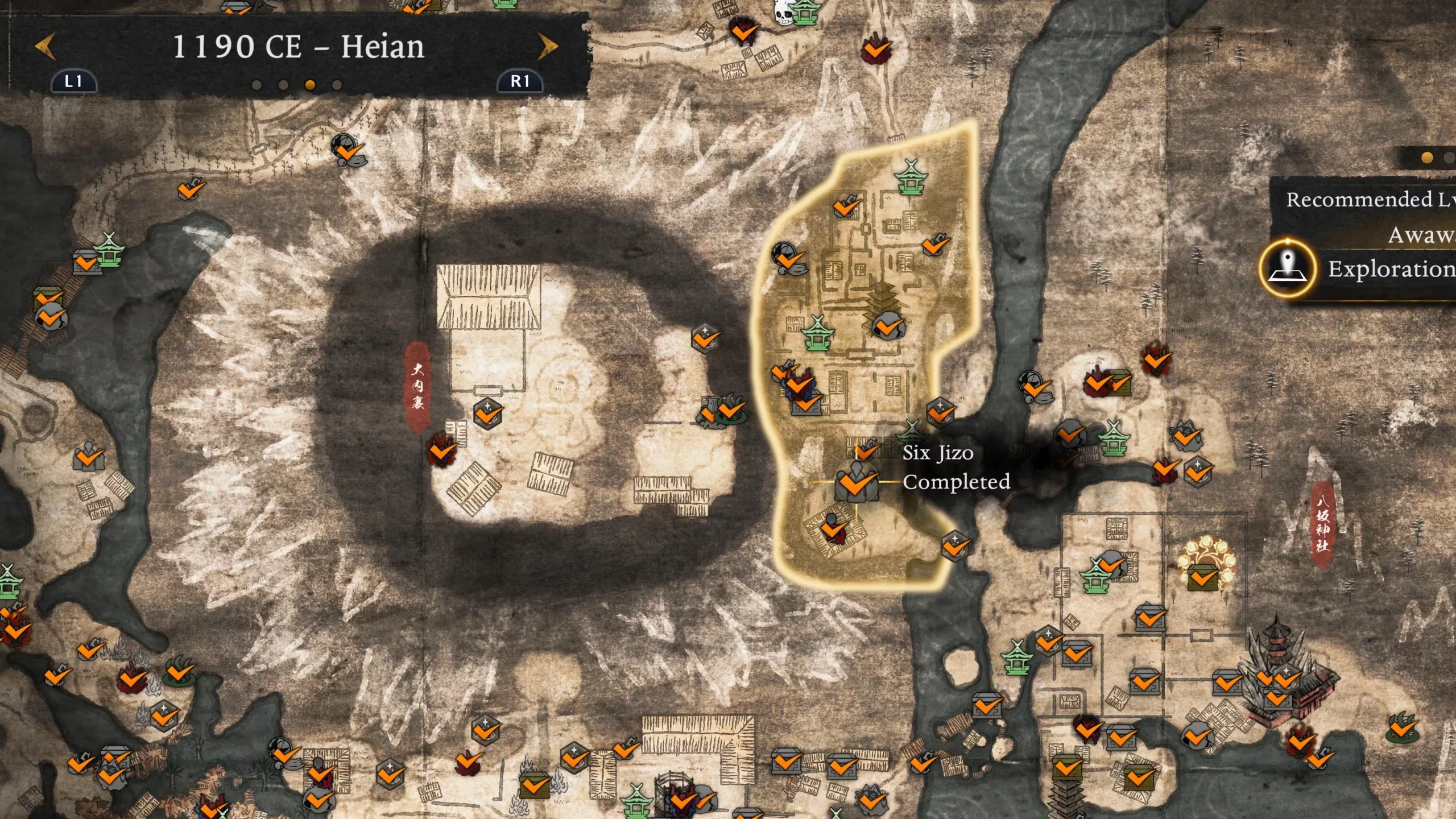 All Heian Six Jizo in Nioh 3