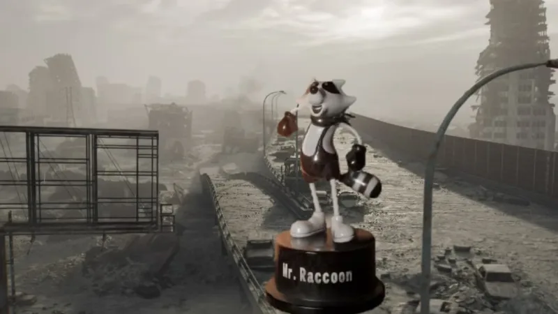 Localizações de todas as figuras Mr. Raccoon em Raccoon City (RE9)