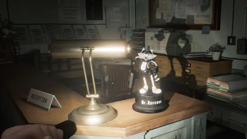 Localização de todas as estátuas Mr. Raccoon em Resident Evil Requiem