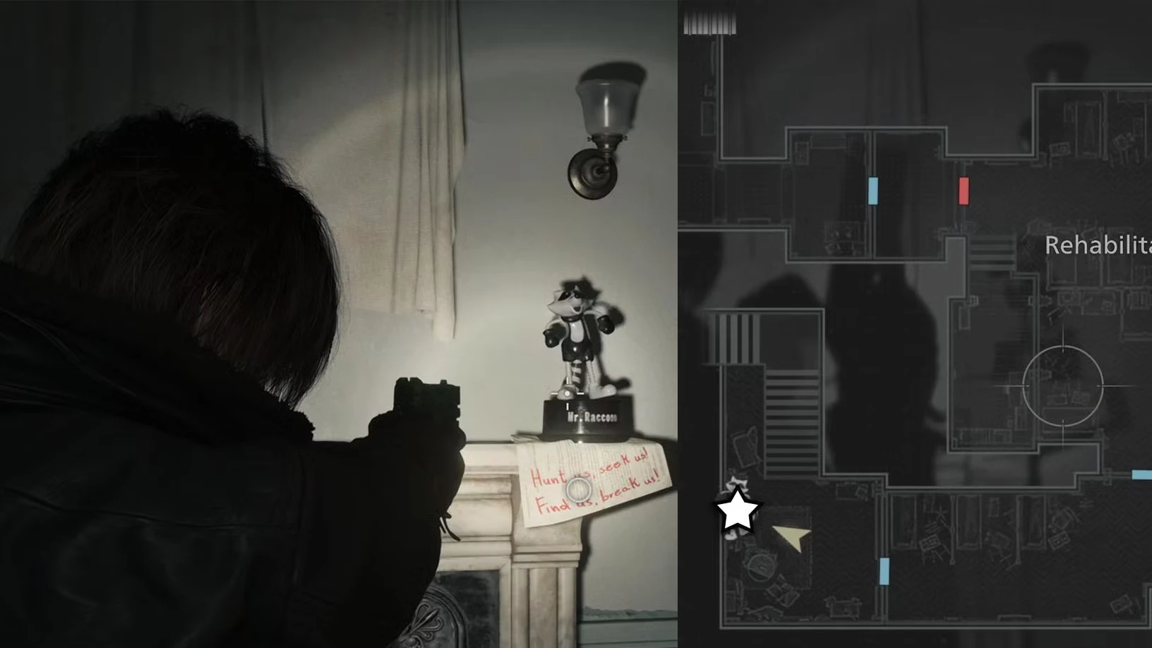 All Mr. Raccoon statue locations in Resident Evil Requiem