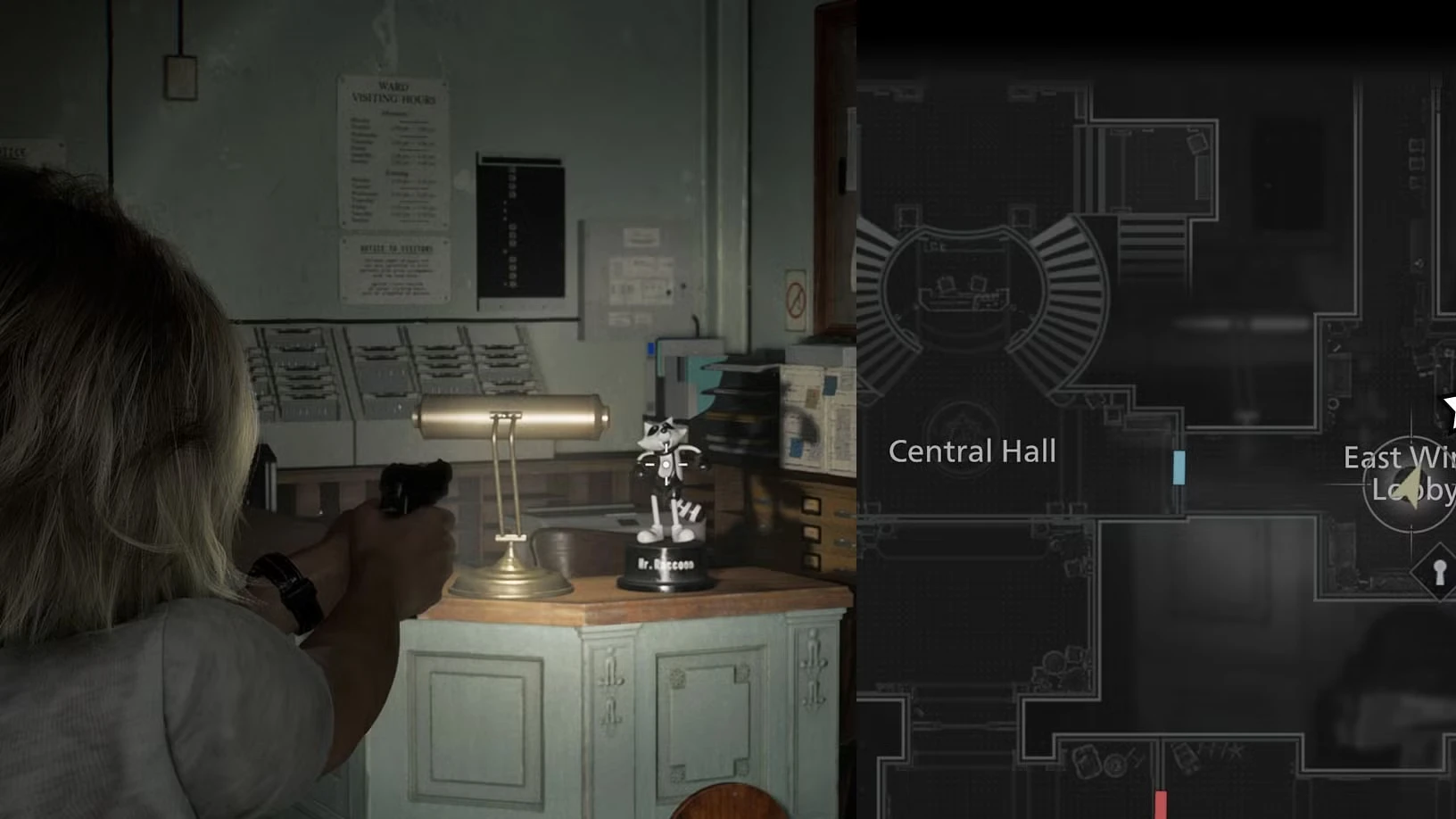 All Mr. Raccoon statue locations in Resident Evil Requiem
