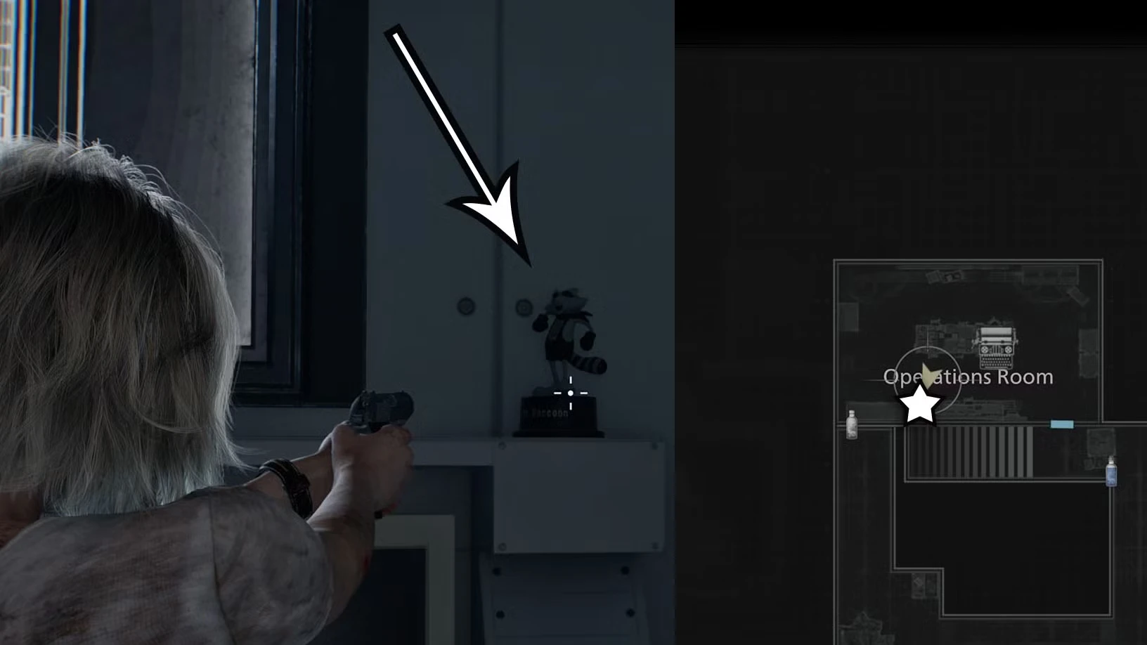 All Mr. Raccoon statue locations in Resident Evil Requiem