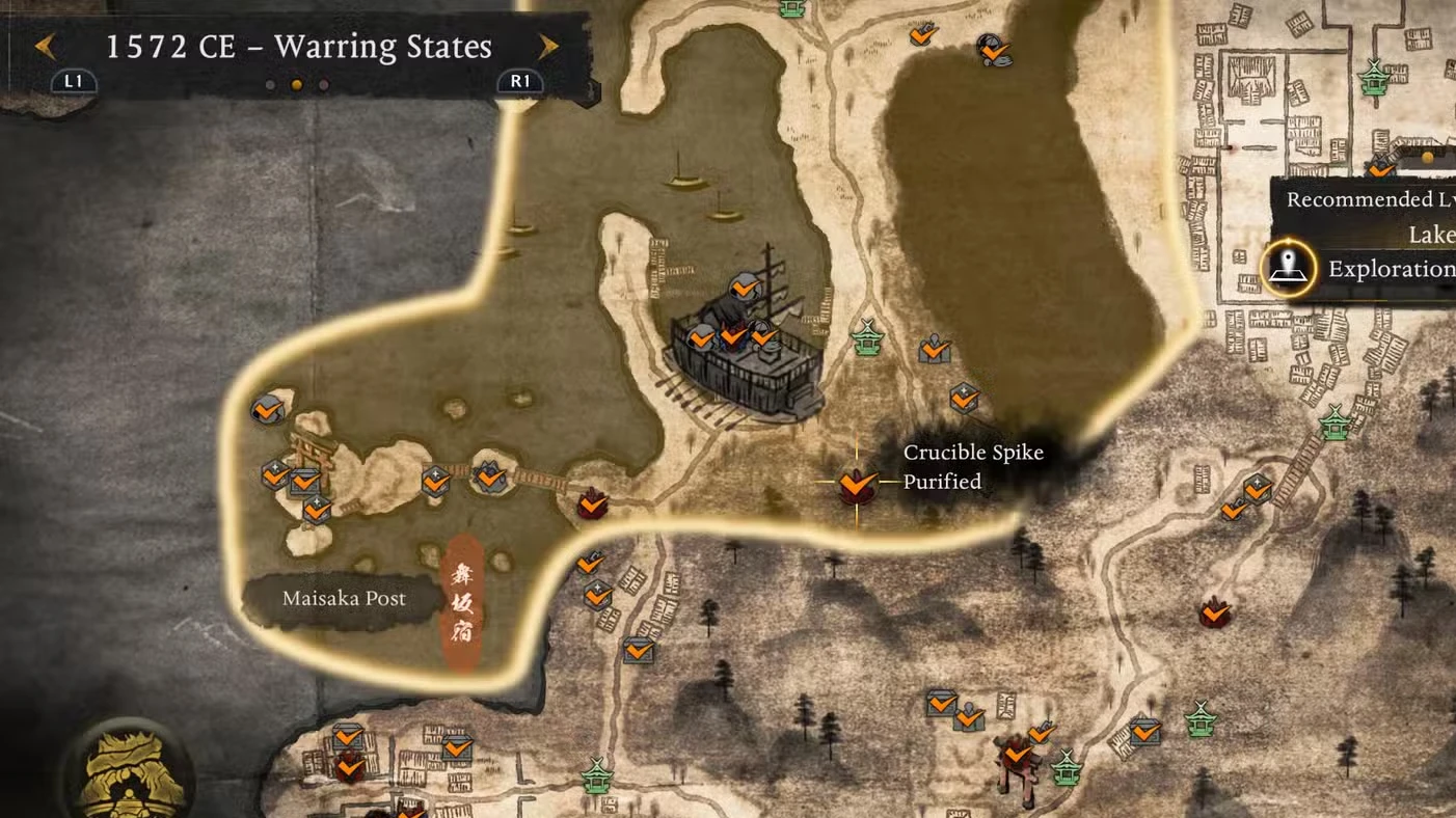 All Warring States Lesser Crucibles & Crucible Spikes in Nioh 3