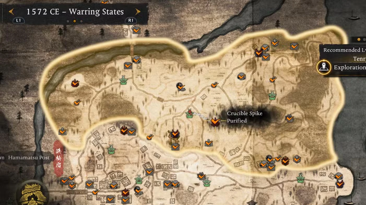 All Warring States Lesser Crucibles & Crucible Spikes in Nioh 3
