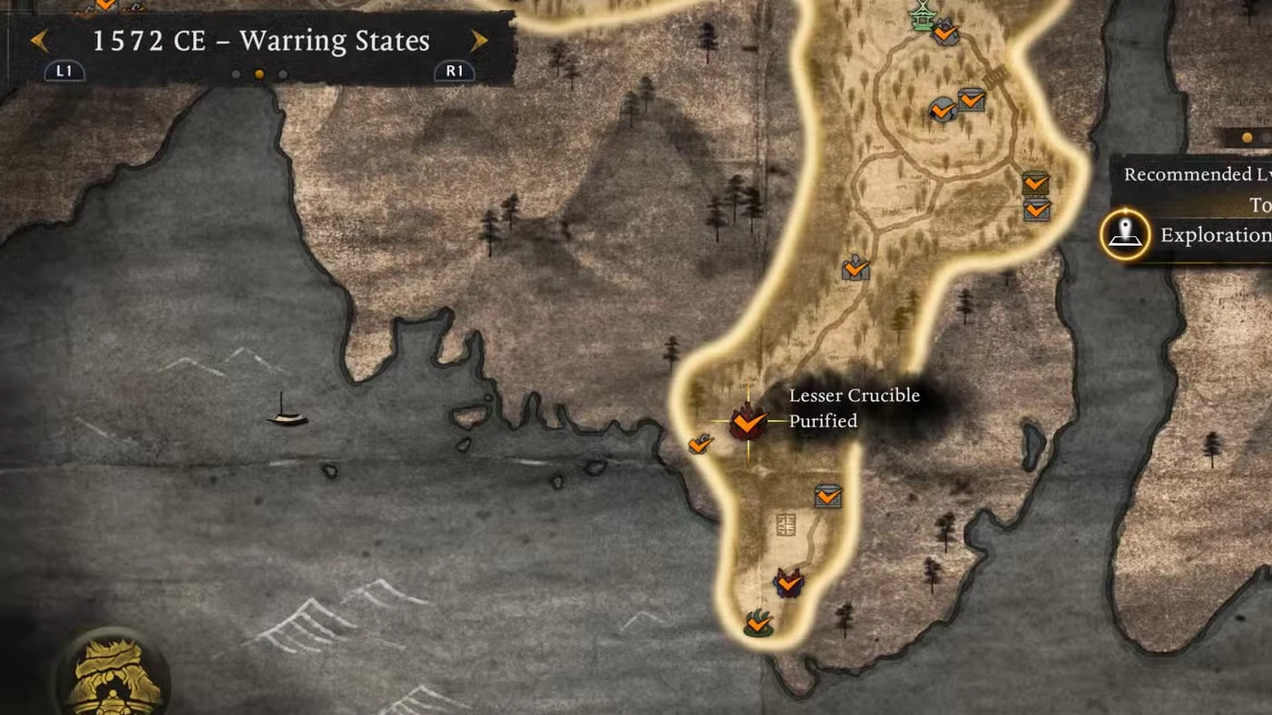 All Warring States Lesser Crucibles & Crucible Spikes in Nioh 3