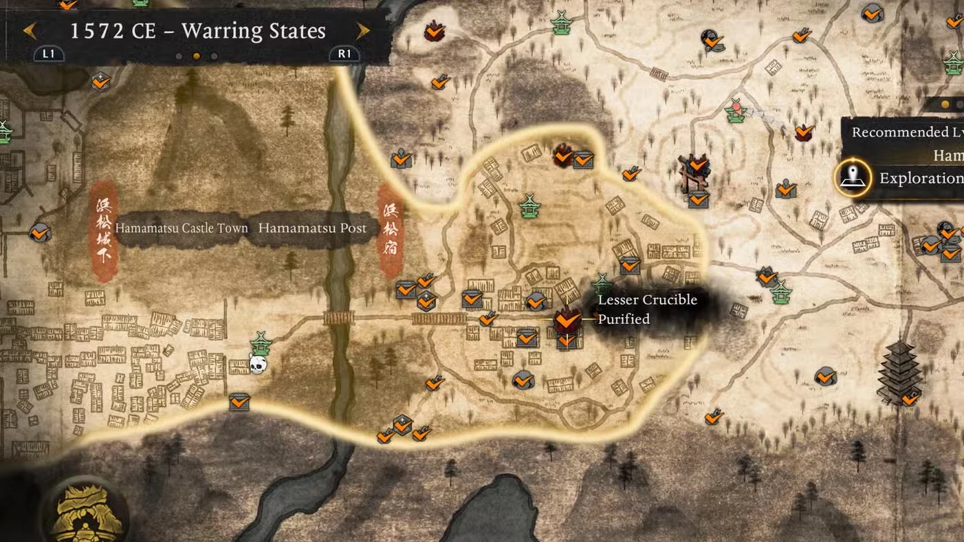 All Warring States Lesser Crucibles & Crucible Spikes in Nioh 3