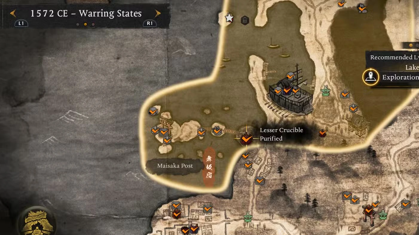 All Warring States Lesser Crucibles & Crucible Spikes in Nioh 3