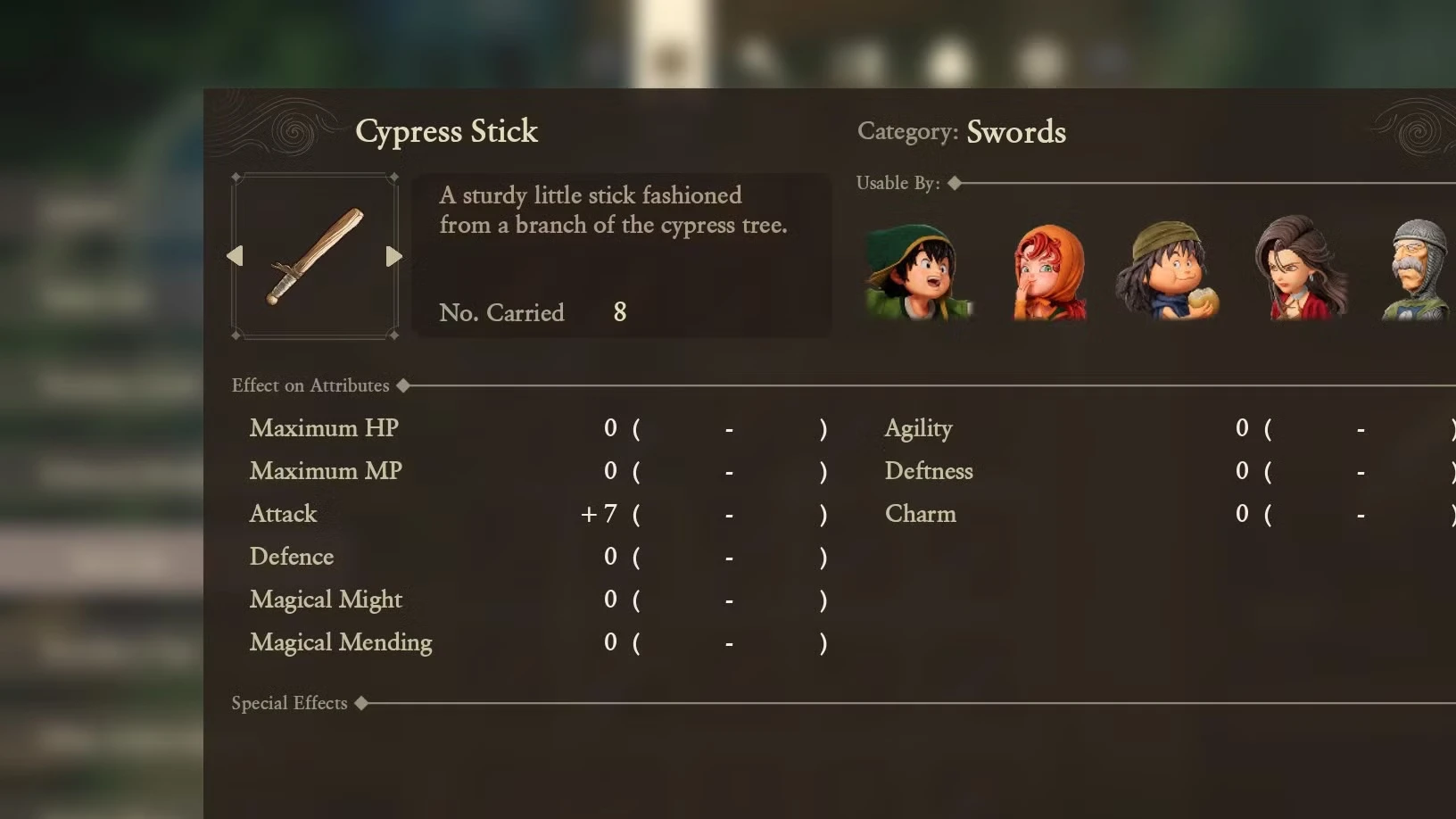 All Weapon Locations in Dragon Quest 7 Reimagined