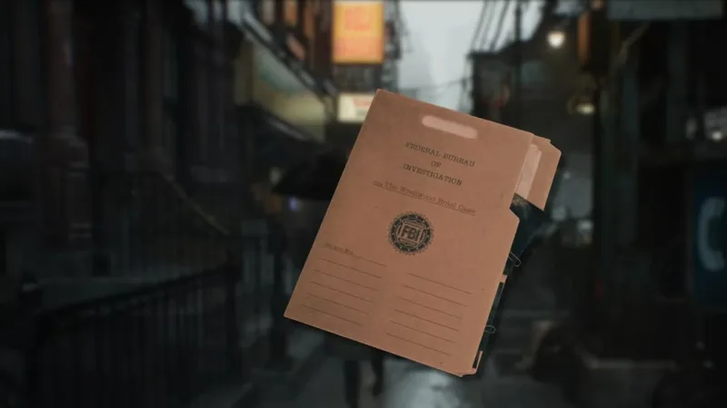 Localização de todos os arquivos de Wrenwood em Resident Evil Requiem