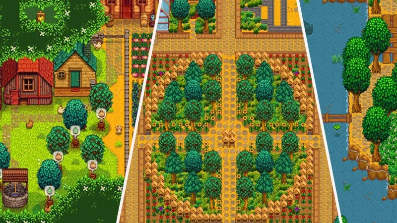 Melhores tipos de fazenda em Stardew Valley