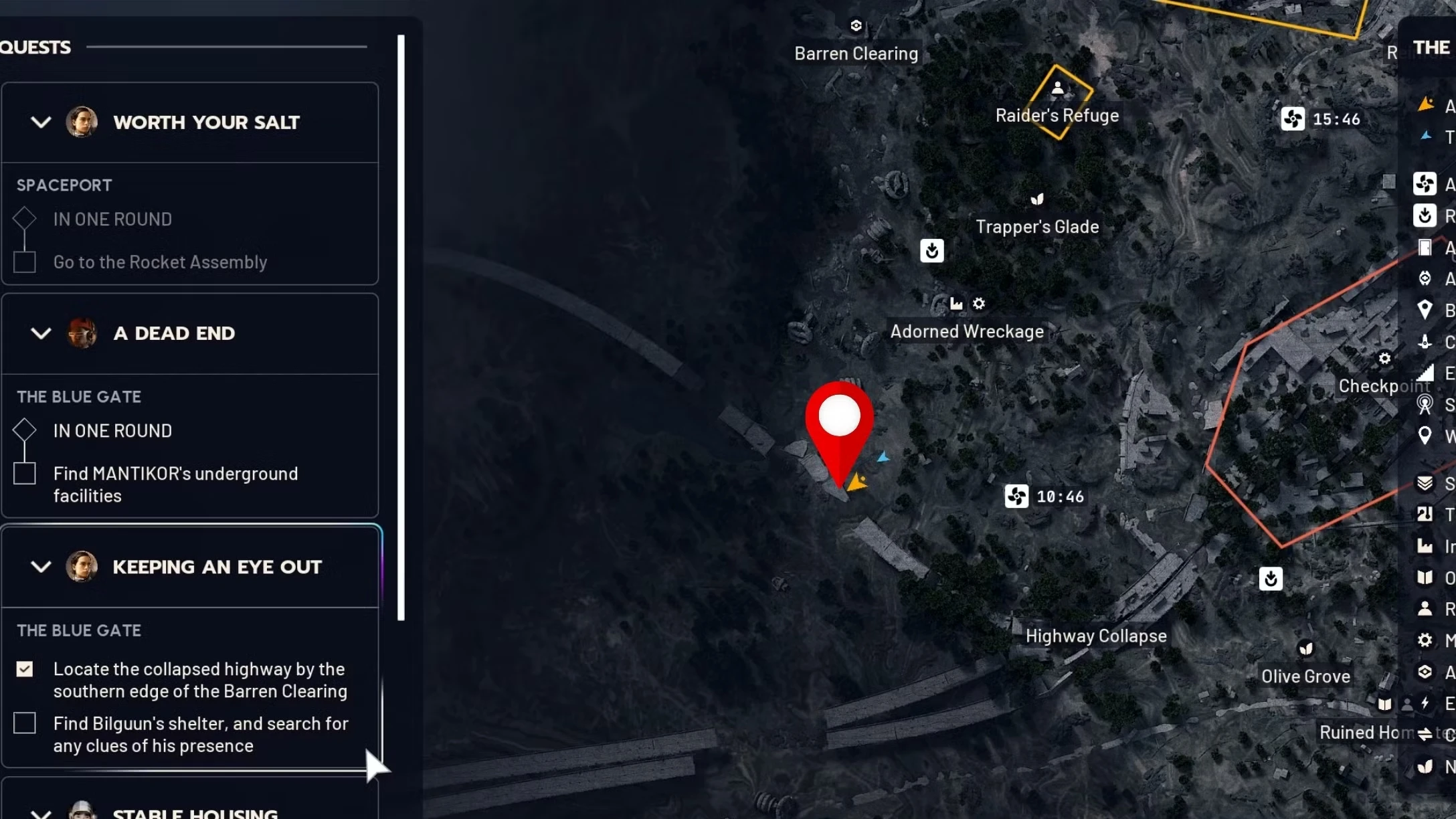 Bilguun's Shelter Location in Keeping An Eye Out Quest in ARC Raiders