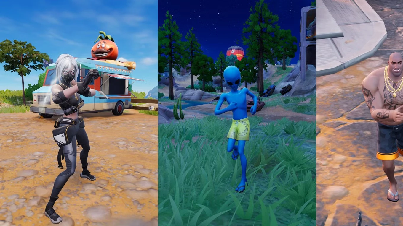 Boss spawn locations in Fortnite Chapter 7 Season 1