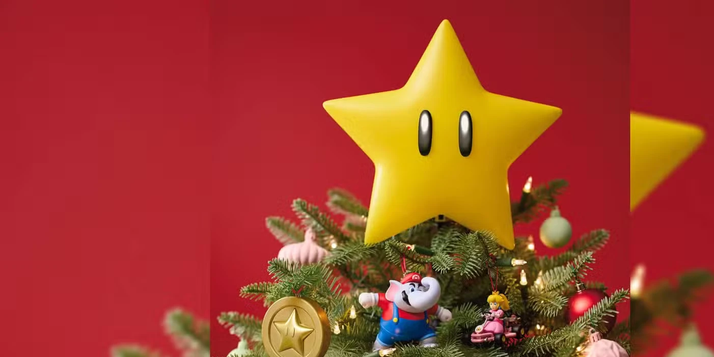 Elephant Mario and the Minecraft Movie's pink sheep among 2025's Hallmark holiday ornaments
