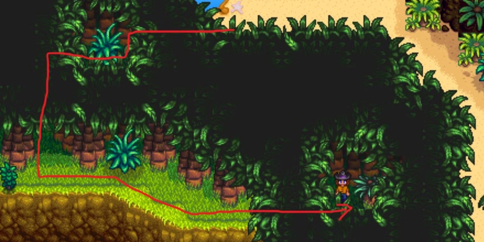 Every Golden Walnut Location In Stardew Valley