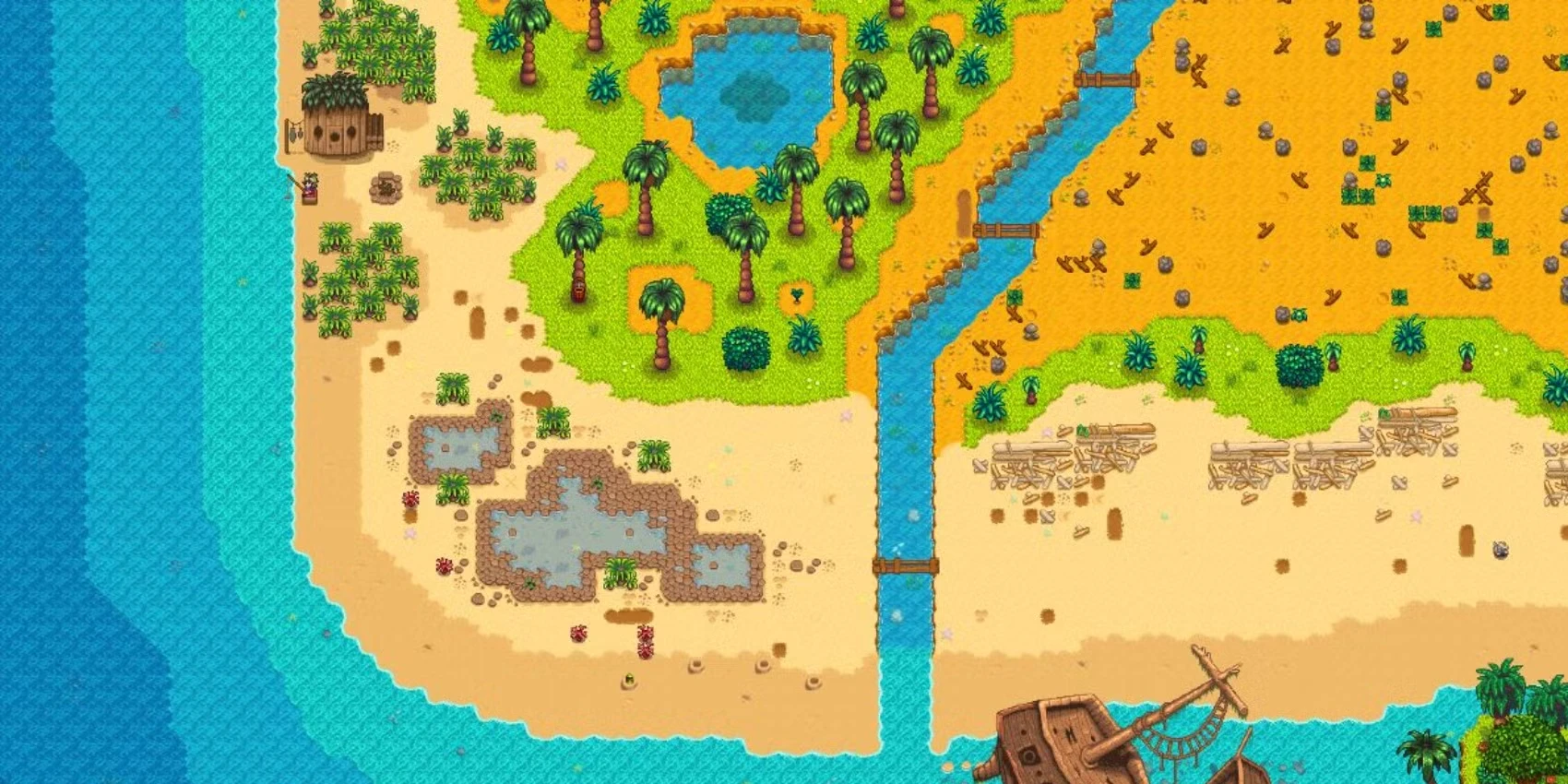 Every Golden Walnut Location In Stardew Valley