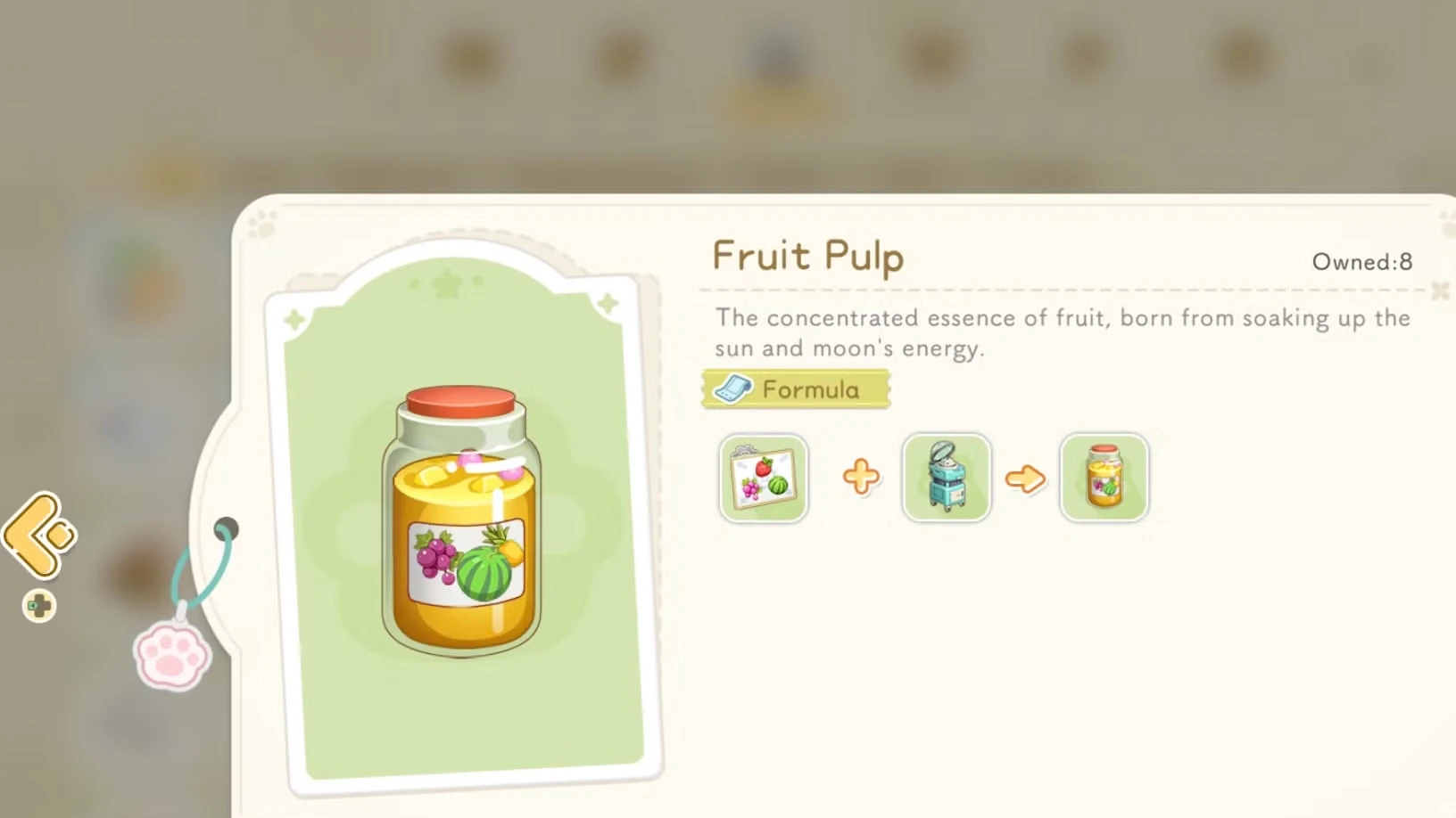 Fruit Pulp Recipe in Starsand Island (Livestock Feed Ingredient)