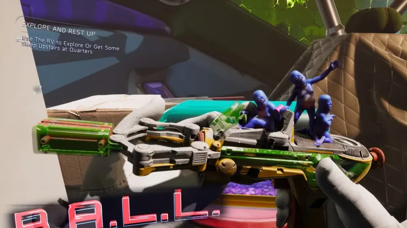 Localizações dos B.A.L.L. Guys e onde montar a arma em High on Life 2