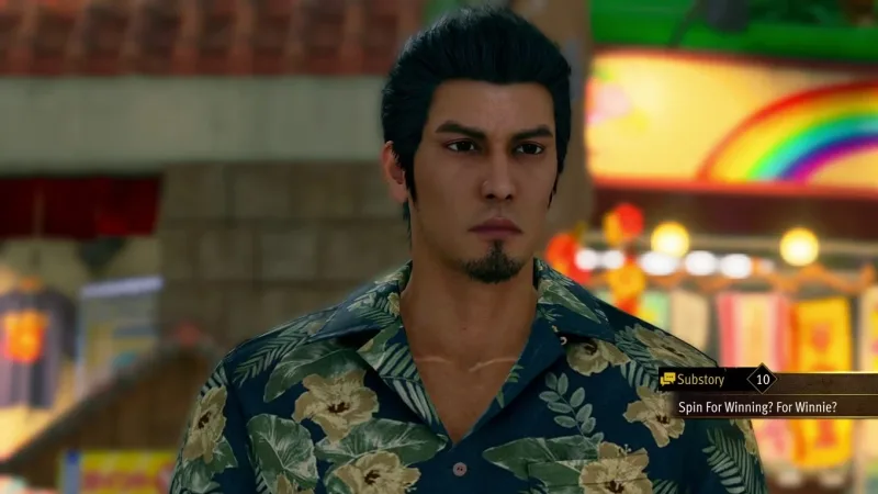 Concluindo a subquest ‘Spin For Winning? For Winnie?’ em Yakuza Kiwami 3