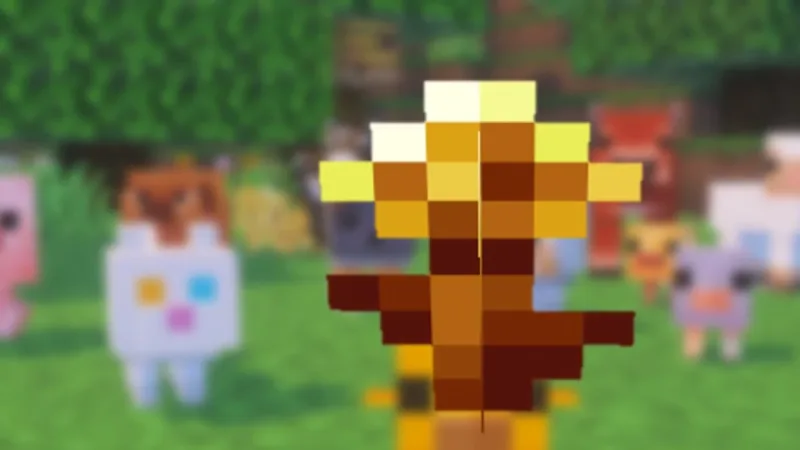 Dente-de-Leão Dourado no Minecraft: Mantenha Seus Mobs Bebês para Sempre