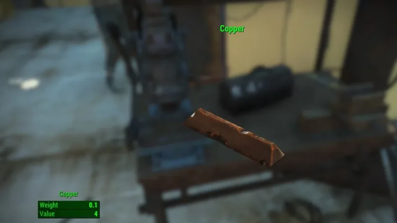 Onde encontrar e farmar cobre em Fallout 4