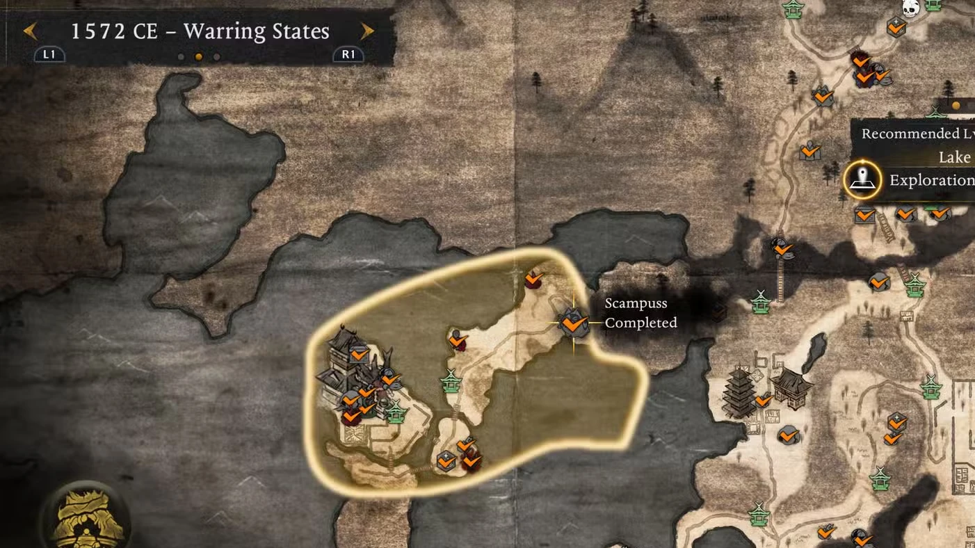 How to Find All Warring States Scampusses in Nioh 3