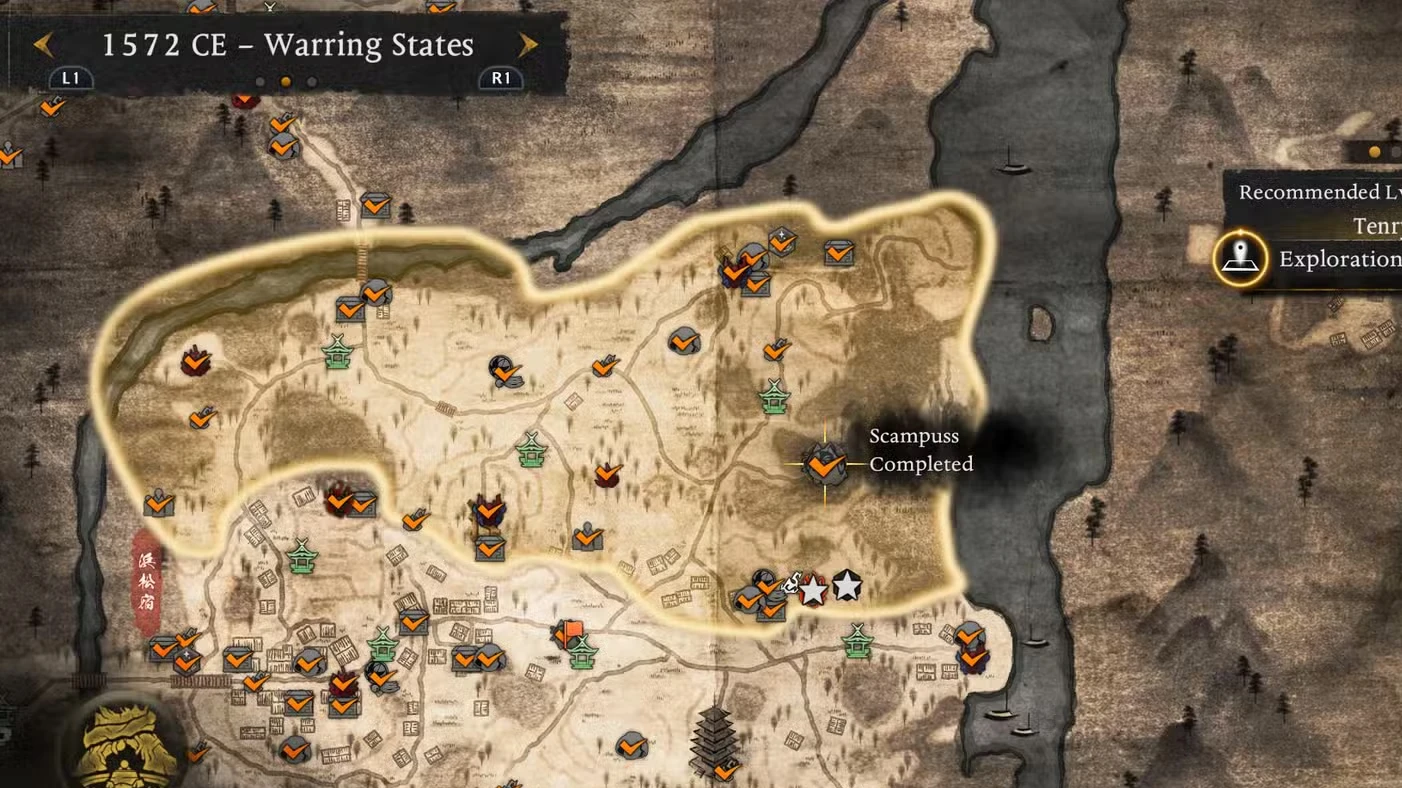 How to Find All Warring States Scampusses in Nioh 3