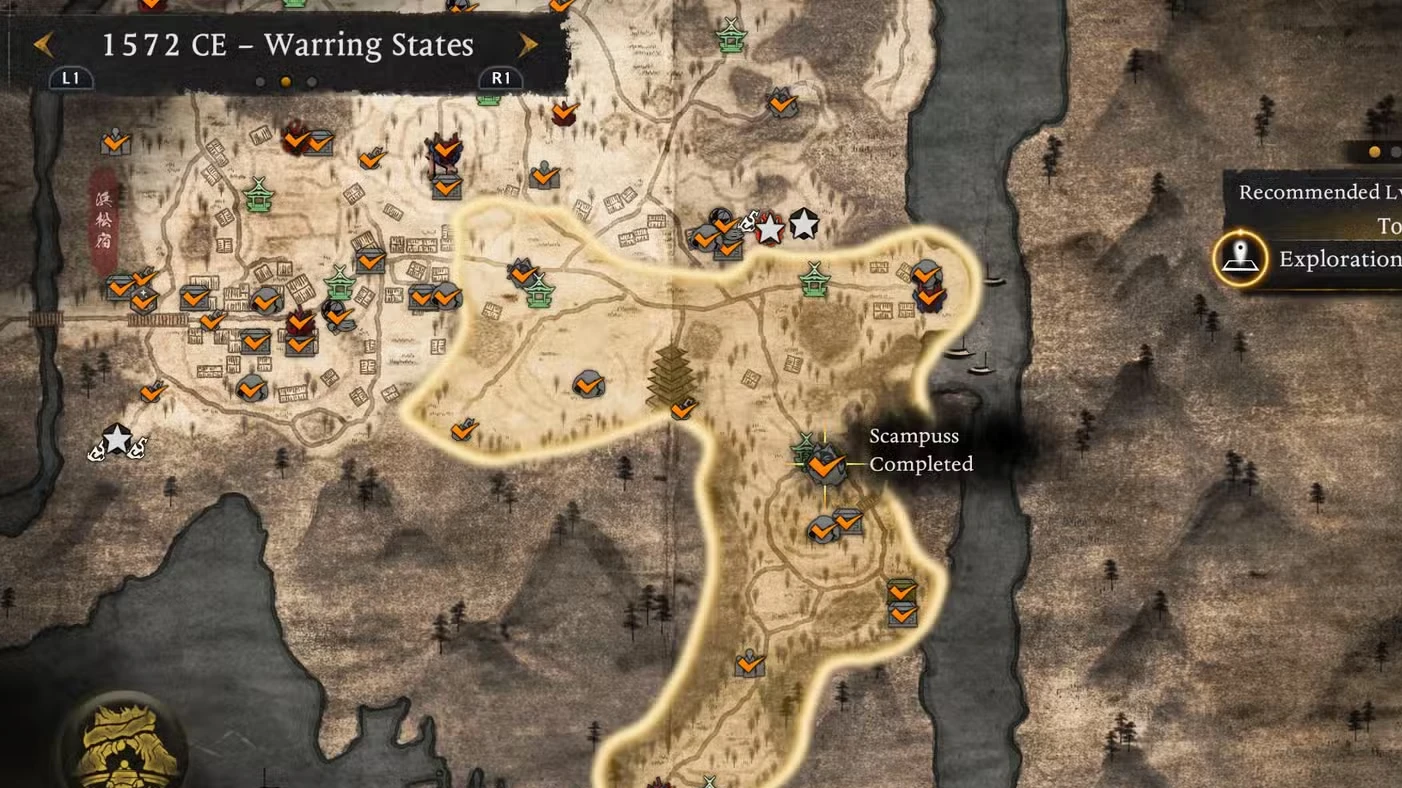How to Find All Warring States Scampusses in Nioh 3