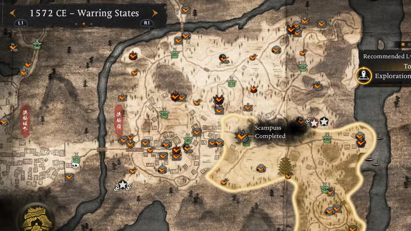 How to Find All Warring States Scampusses in Nioh 3