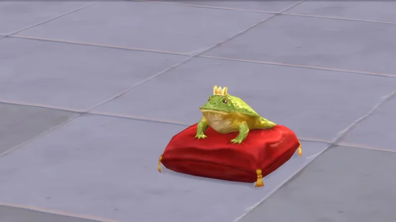 Encontrando e transformando o Sapo Real em The Sims 4
