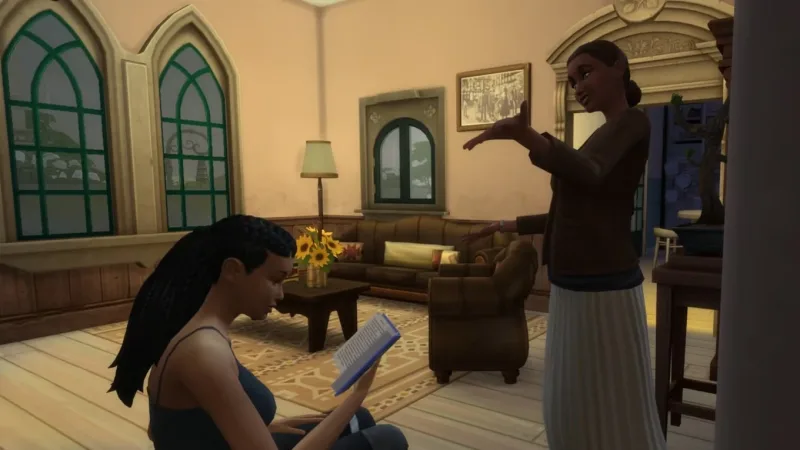 Contratar e usar um tutor em The Sims 4