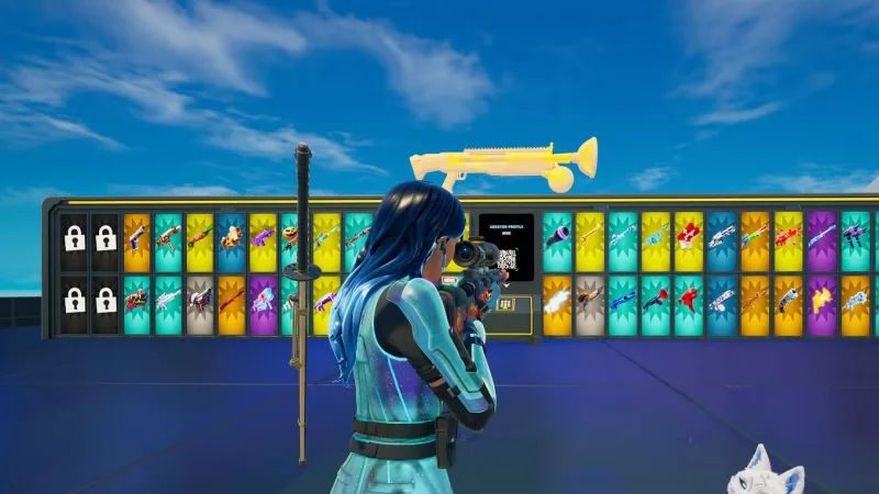 Desvende o Arsenal Oculto: Como Pegar Todas as Armas Secretas no 1v1 With Every Gun do Fortnite