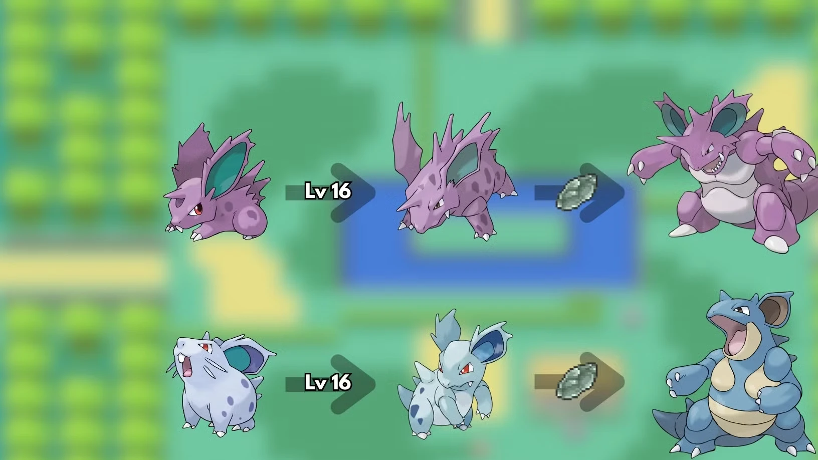 How to Get & Evolve Nidoran in Pokemon FireRed & LeafGreen