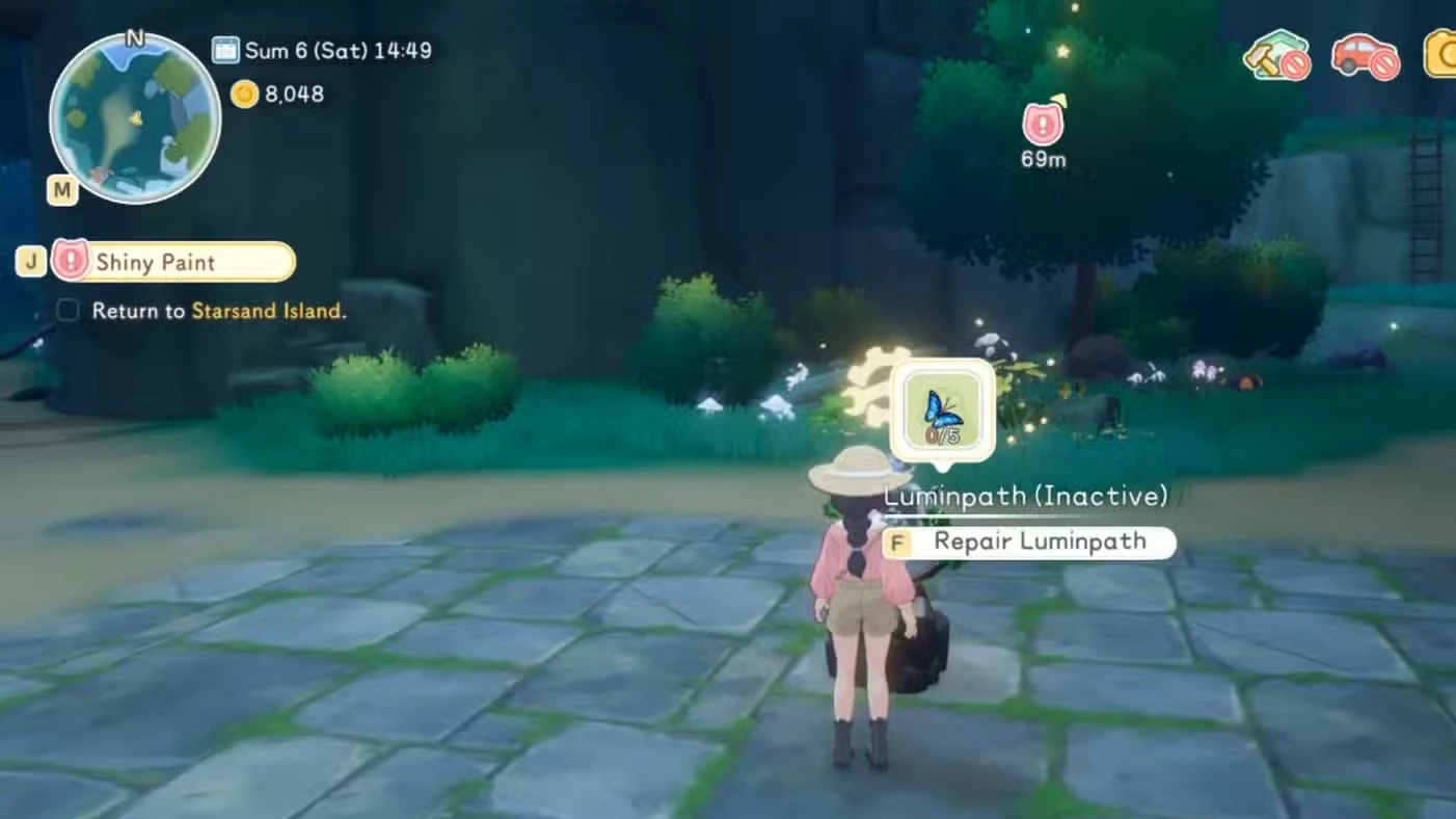 How to Get Luminwing Butterfly in Starsand Island