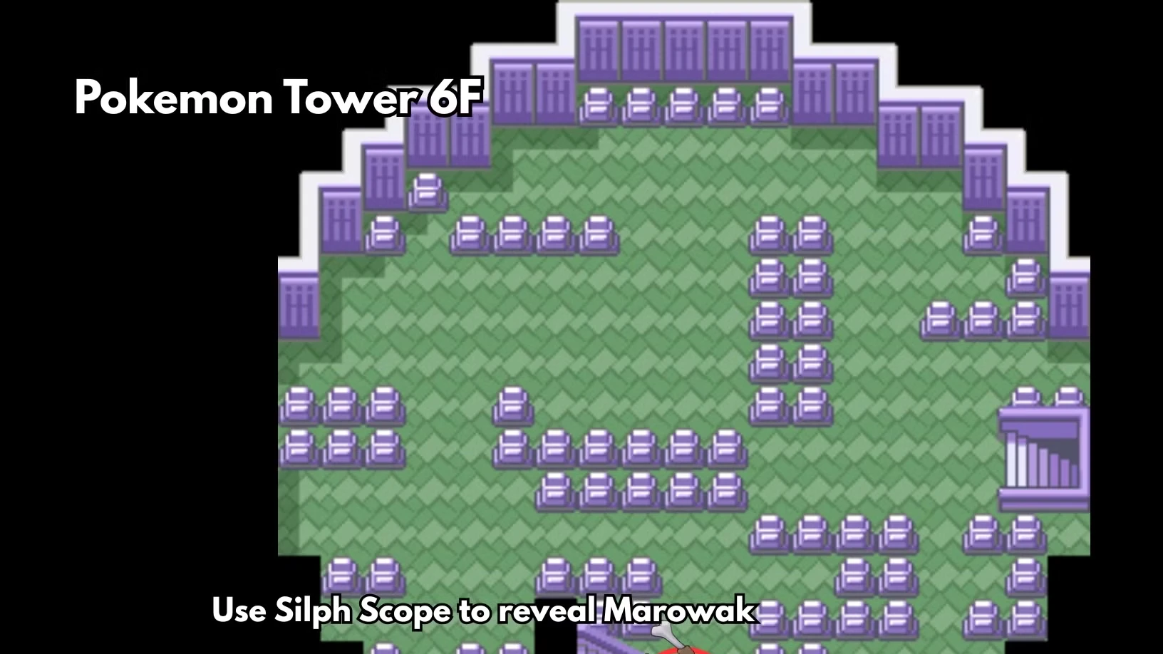 How to Get Past Pokemon Tower Ghost in Pokemon FireRed & LeafGreen