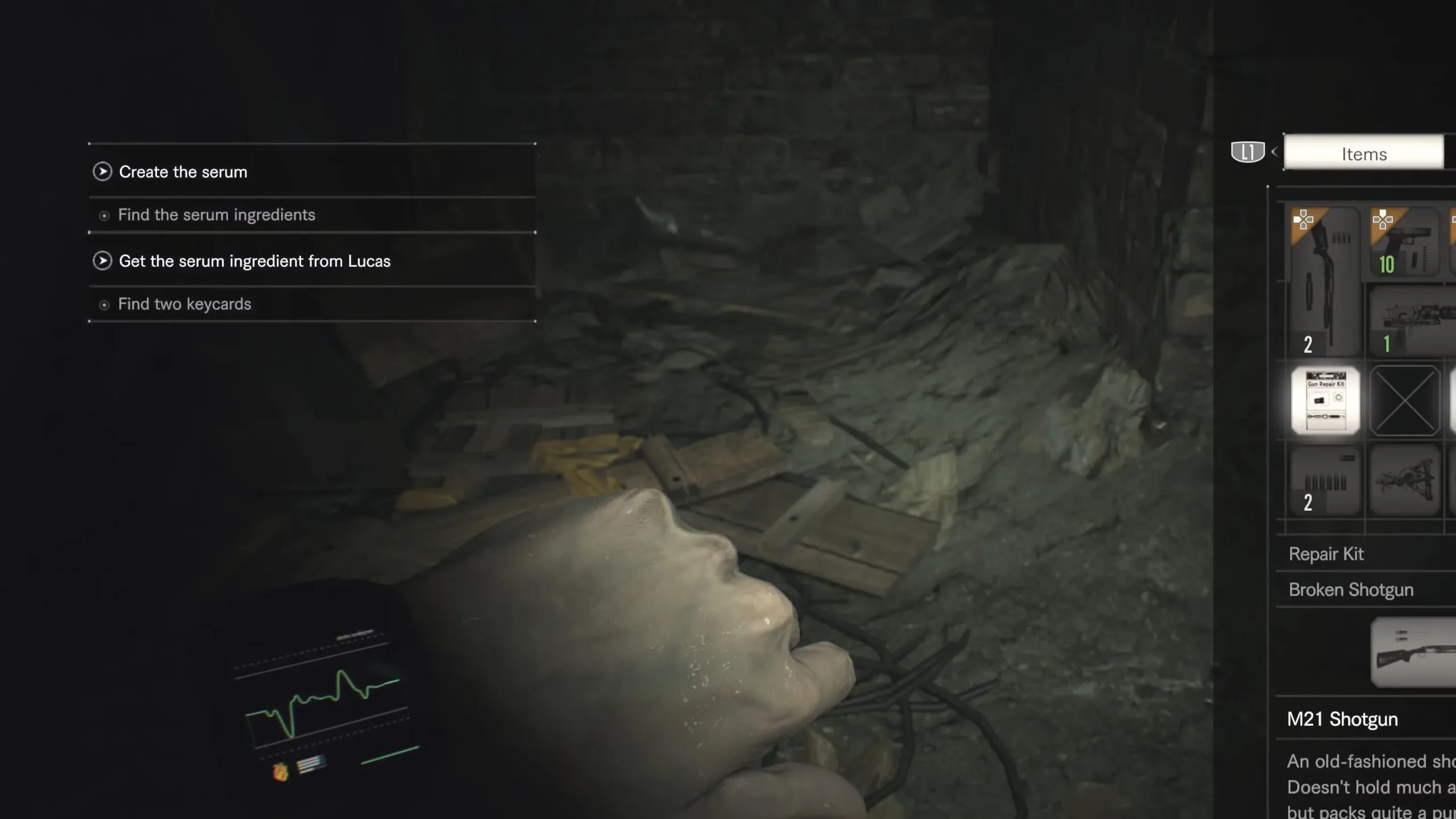 How to Get the Shotgun and M21 Shotgun in Resident Evil 7