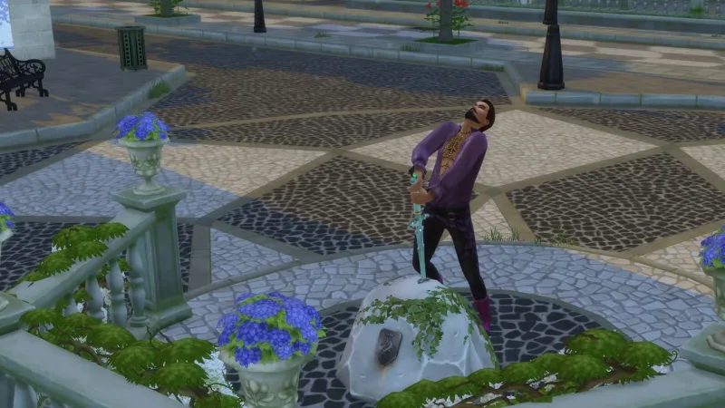 Simcalibur no The Sims 4: Onde Encontrar e Como se Tornar Digno da Espada Lendária