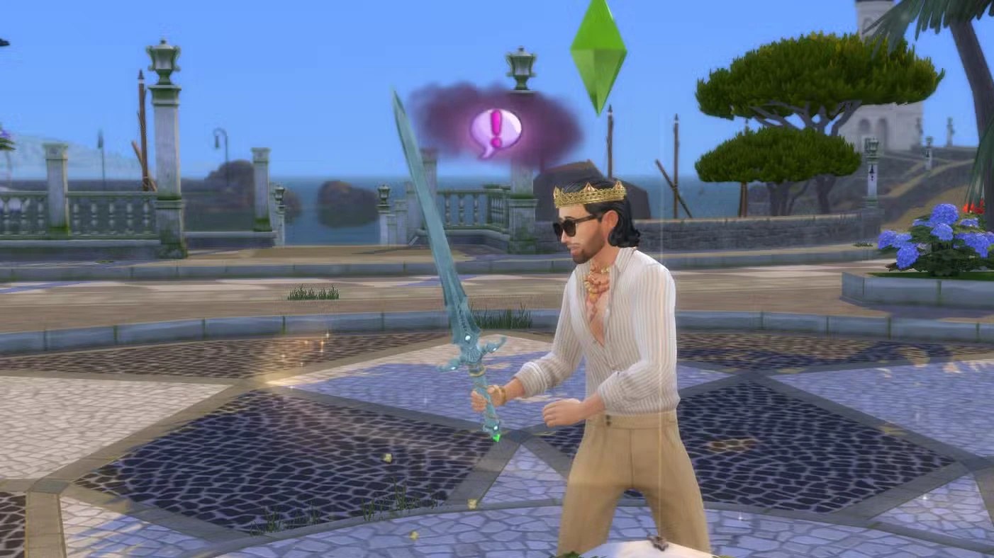 How to Get the Simcalibur in The Sims 4