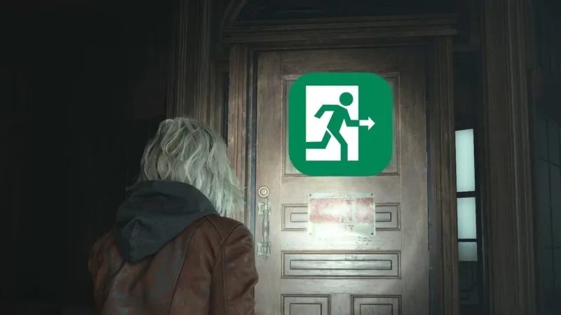 Abrir a porta de emergência no Wrenwood Hotel (Resident Evil Requiem)