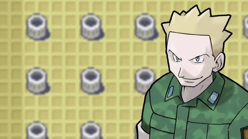 Como abrir a sala final do ginásio de Vermilion em Pokémon FireRed/LeafGreen
