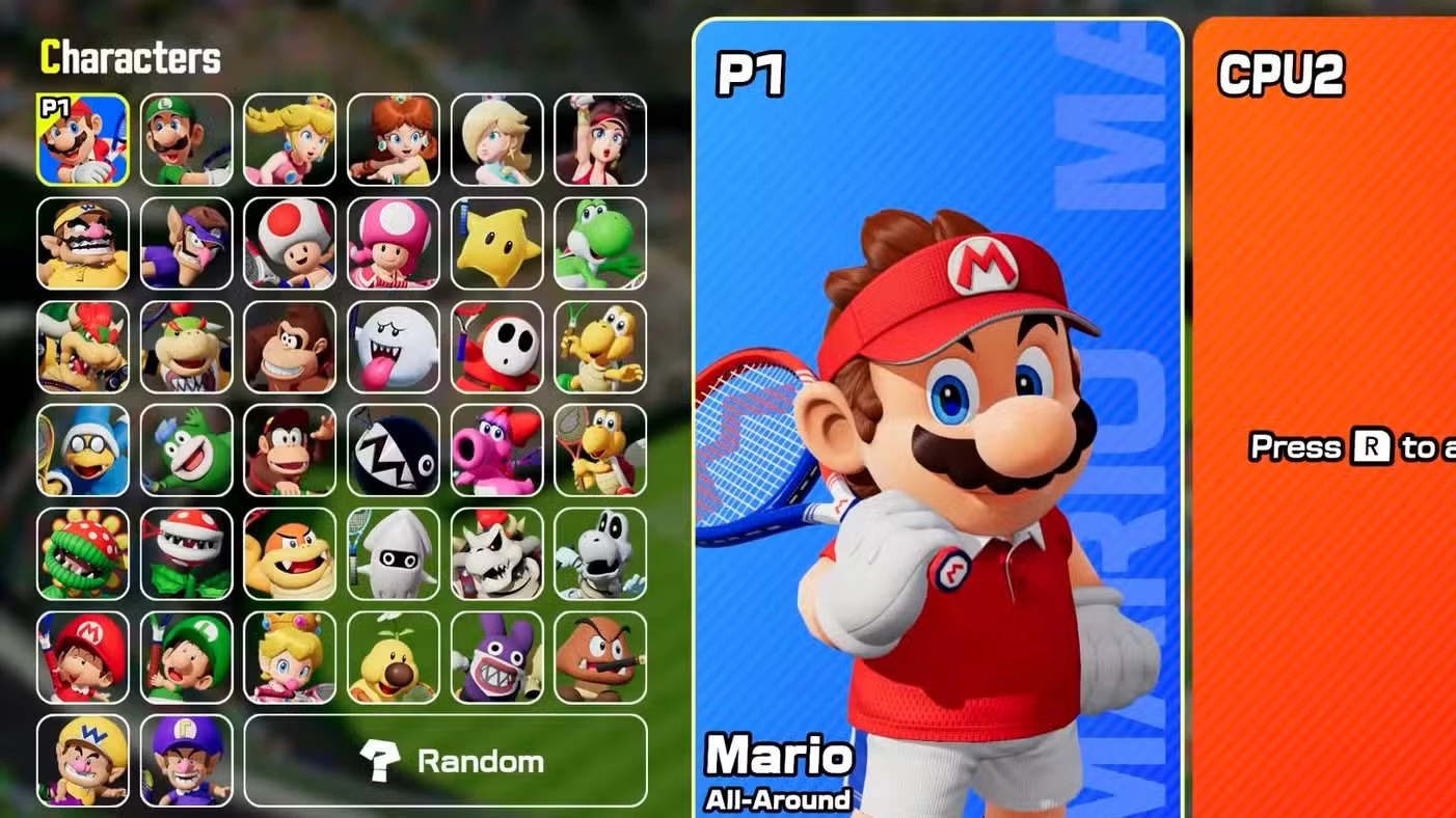 How to Unlock All Mario Tennis Fever Characters