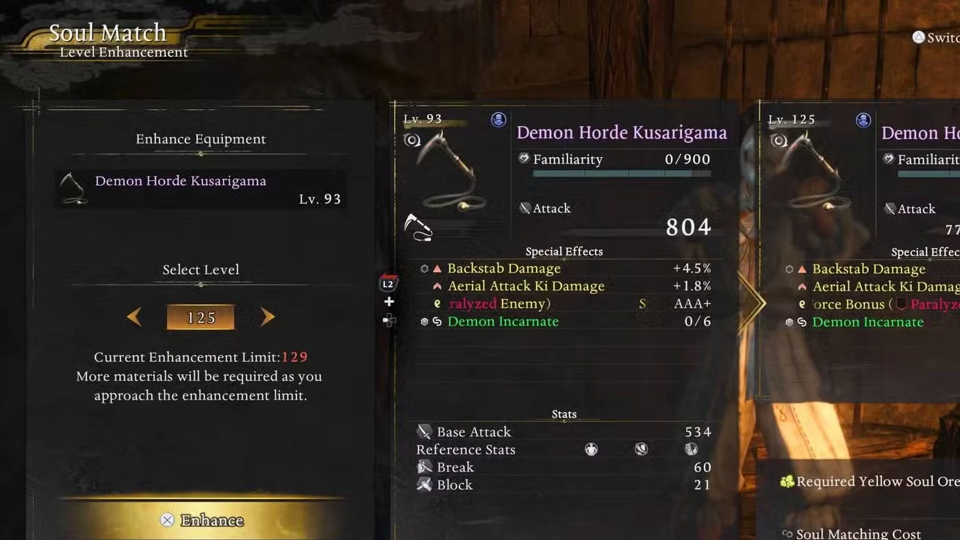 Como desbloquear Soul Matching e Soul Extraction em Nioh 3