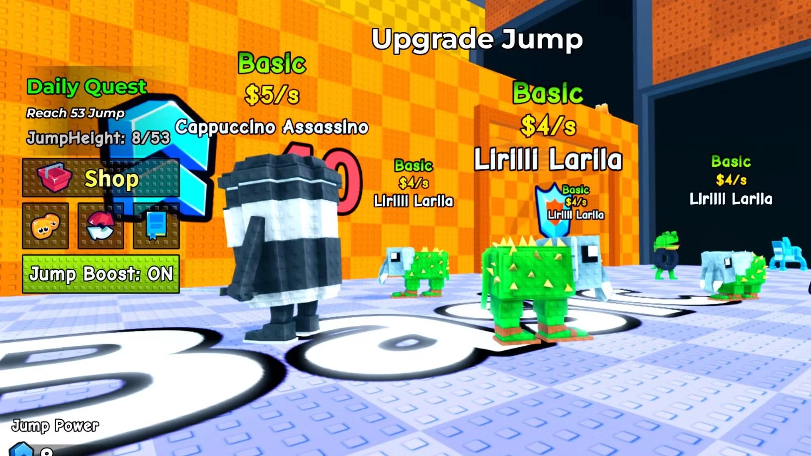Jump for Brainrots Private Server Links (Roblox)
