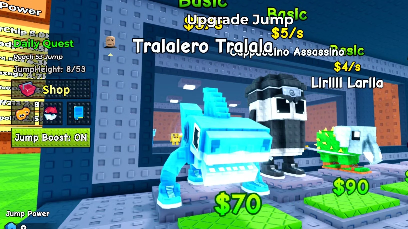 Jump for Brainrots Private Server Links (Roblox)