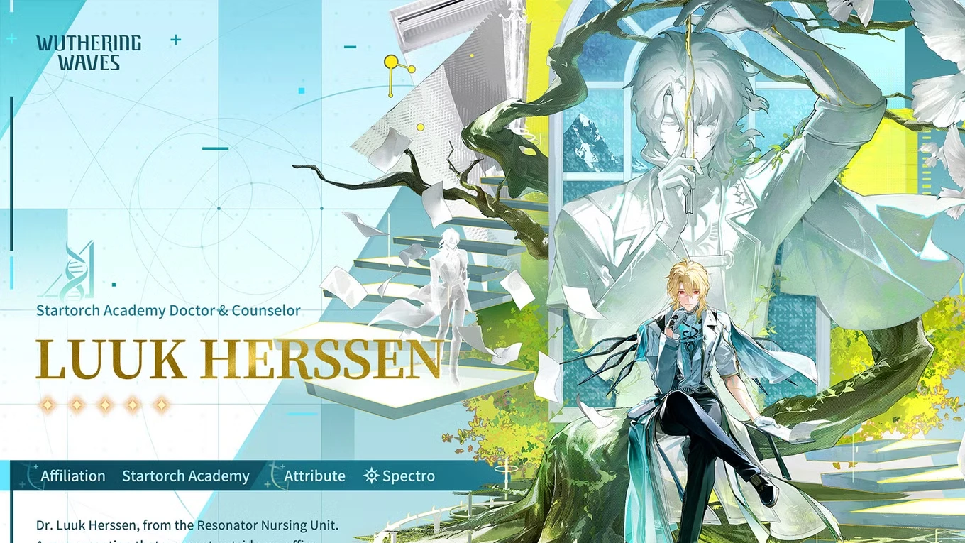 Luuk Herssen Release Time For All Servers In WuWa (Wuthering Waves)