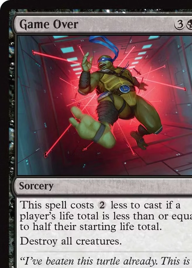 Magic’s TMNT Commander deck almost rewrote the rules of Commander