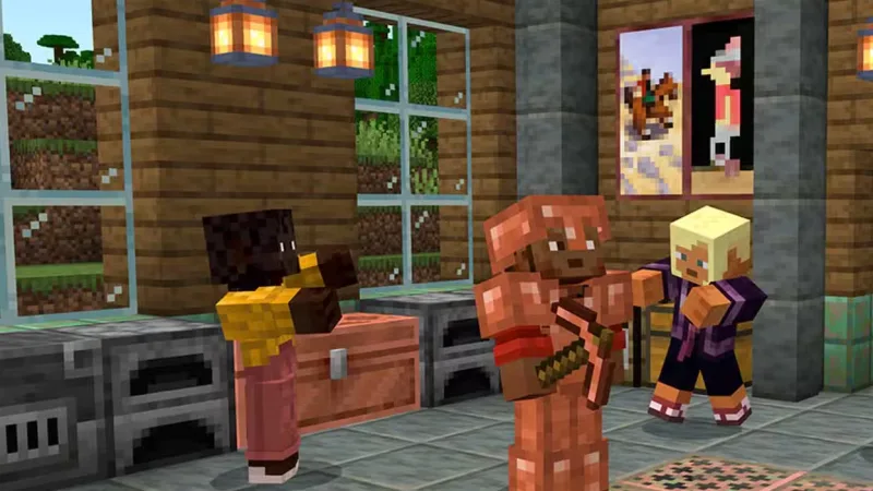Minecraft reformula o cobre e traz de volta o golem de cobre