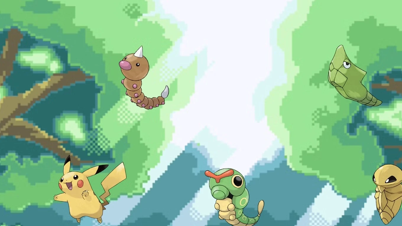 Pokemon FireRed & GreenLeaf Viridian Forest Full Guide