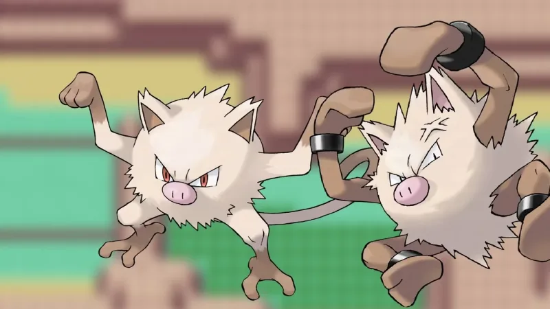 Encontrar e evoluir Mankey em Pokémon FireRed e LeafGreen