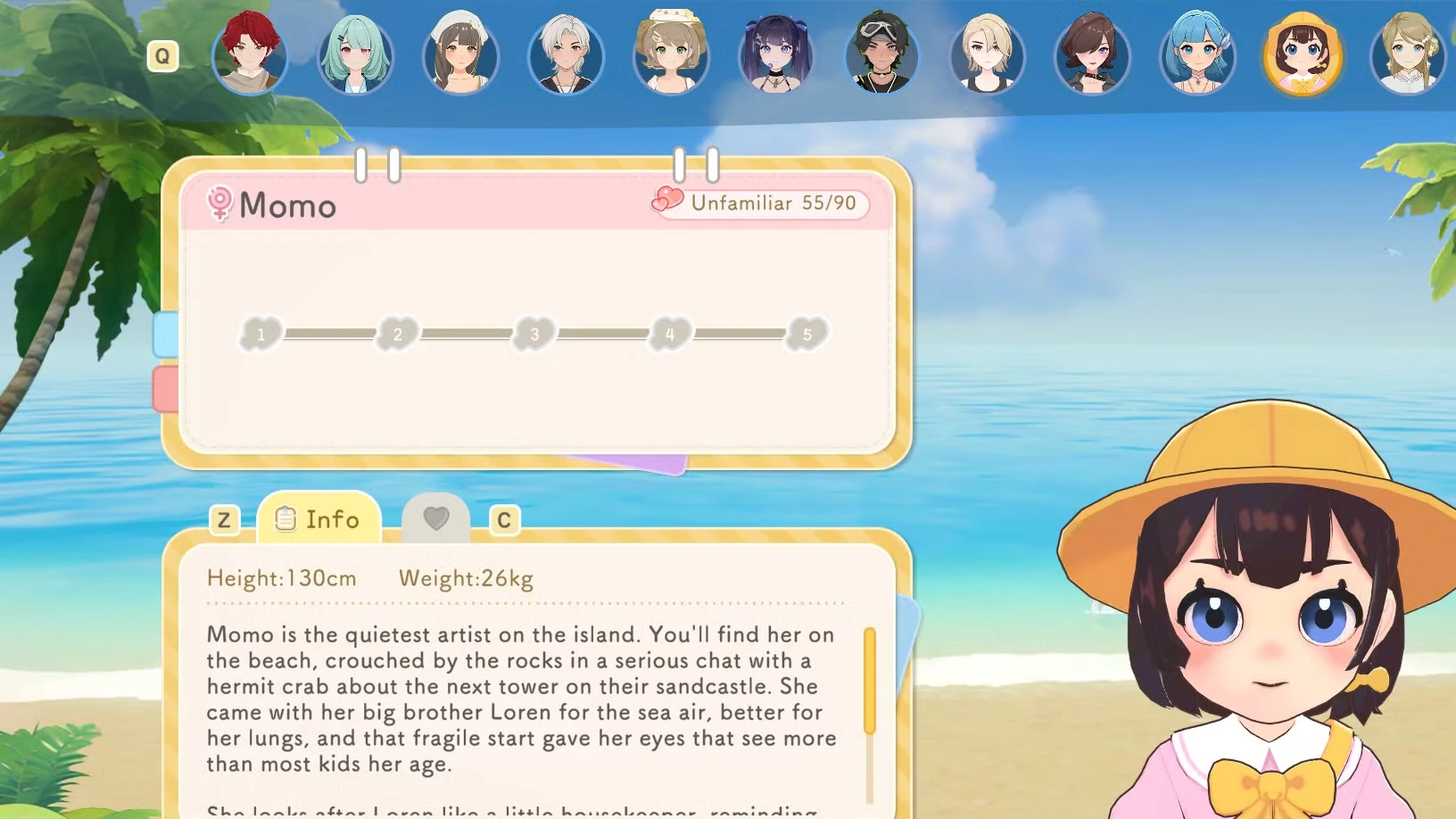 Relationship Guide In Starsand Island