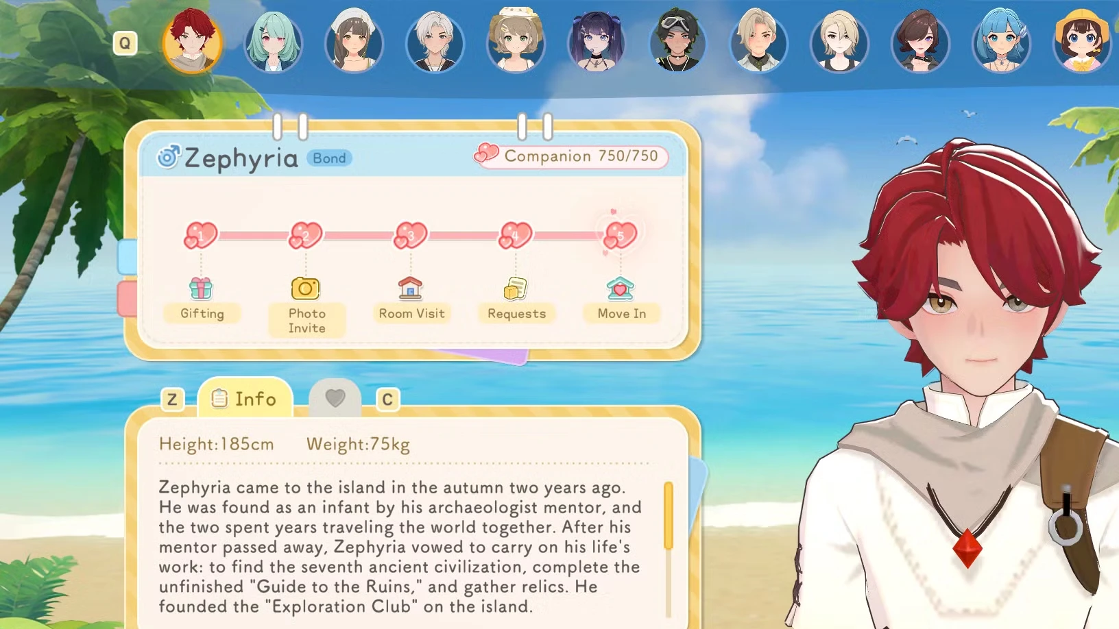 Relationship Guide In Starsand Island